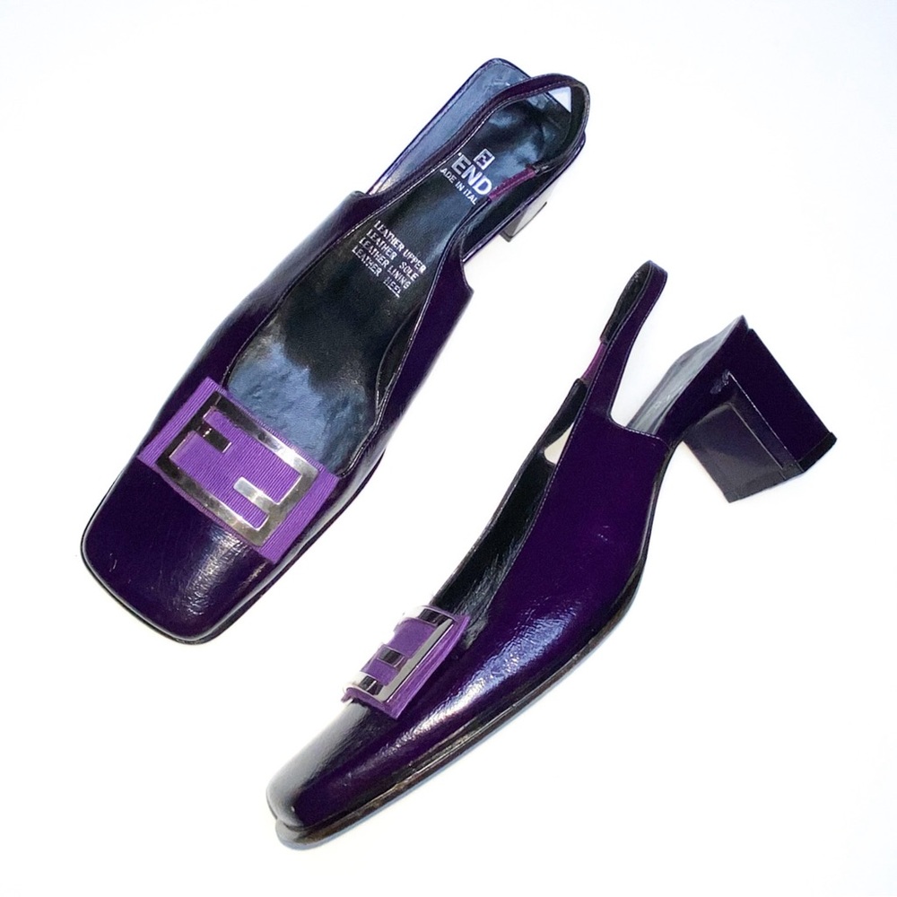 Fendi Vintage Slingbacks - Picture 3 of 6